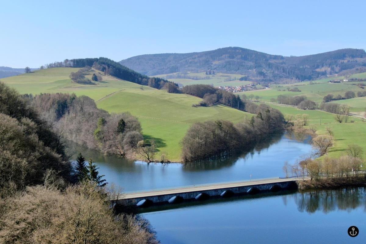Sonnenweg 36 Lakeview House Tuerkis Diemelsee Heringhausen Luaran gambar